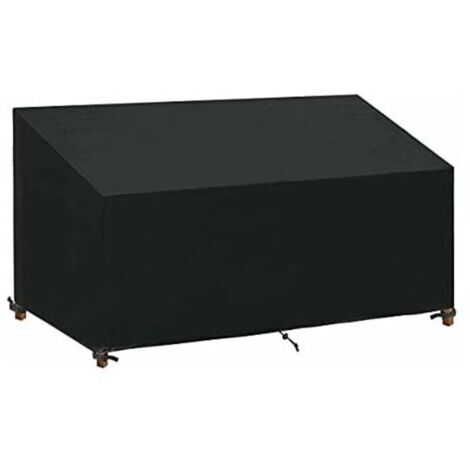 Housse de protection pour banc de jardin 3-4 places – Tissu Oxford étanche et anti-UV, résistante aux intempéries (1/4)