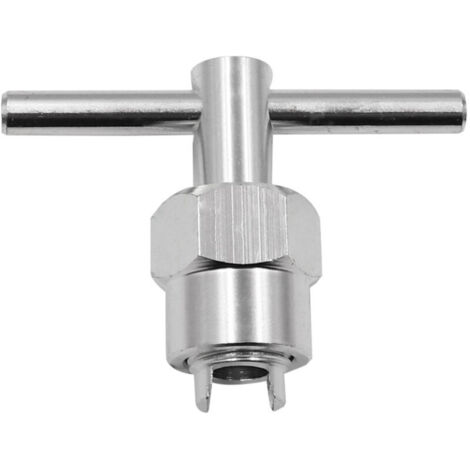 Outil de démontage de cartouche de robinet de douche en aluminium – compatible avec toutes les valves standard, léger et ergonomique (1/4)