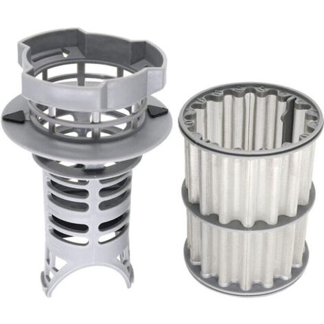 Microfiltre fin pour lave-vaisselle – Référence 645038 – Compatible Bosch, Siemens, Neff, Constructa, Küppersbusch – Acier inoxydable (1/4)