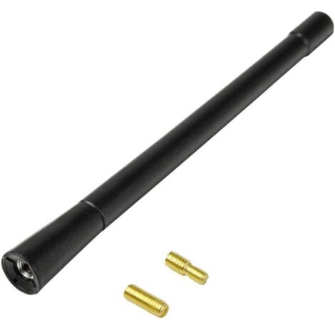 Fouet d'antenne de rechange pour autoradio – Modèle S120852, compatible universel, en acier inoxydable, 1 pièce (1/4)