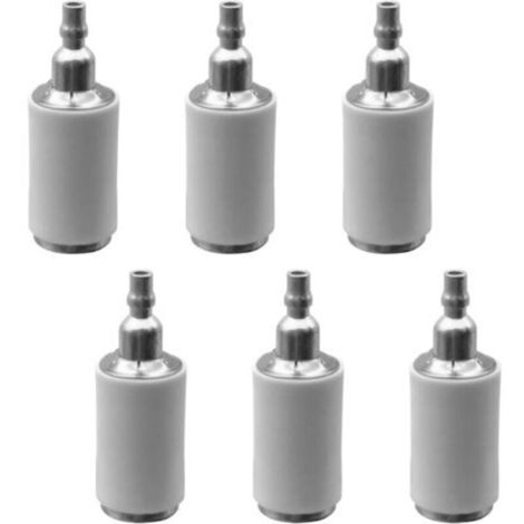 Lot de 6 filtres à carburant universels pour tondeuses et tronçonneuses – compatible Husqvarna, montage facile, qualité premium (1/4)