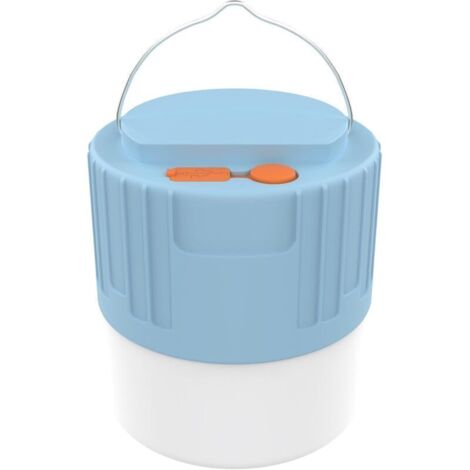 Lampe de camping rechargeable et fonctionnant sur piles – Éclairage extérieur polyvalent, robuste et portable pour activités en plein air (1/4)