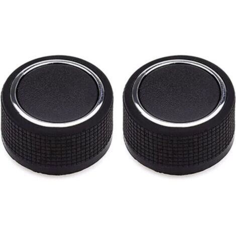 2x Boutons de Commande Radio Arrière de Rechange – Modèle 22912547, Pièce Automobile Compatible, Noir (1/4)