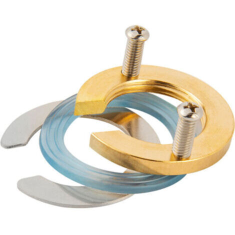 Kit de fixation pour robinet de cuisine 31 mm – Écrou anti-désserrage, convient aux robinets monoforat, lot complet (1/4)