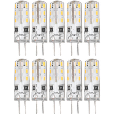 Ampoules LED filament G4 1,5 W 220 V – Blanc chaud 3000 K, idéales pour camping-cars et éclairage d’intérieur (1/4)