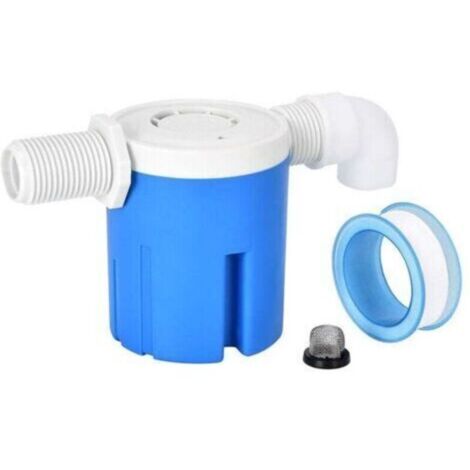 Robinetterie automatique pour piscine et réservoir – Vanne à flotteur avec entrée latérale intégrée, Ø20 mm (1/4)