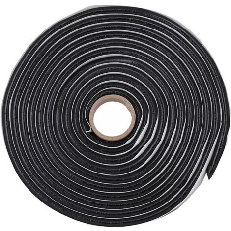 Ruban étanche butyle noir 8 mm × 4 m – idéal pour joints automobiles, phares, vitres et feux arrière – adhésif souple et résistant (1/4)