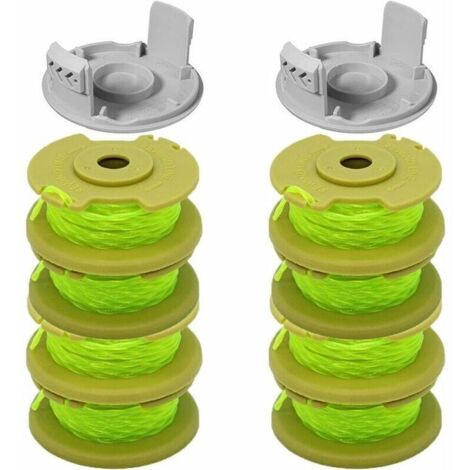 Bobines de rechange pour débroussailleuse sans fil – 10 unités, compatibles avec Ryobi ONE+ AC14RL3A, diamètre 1,6 mm (1/4)