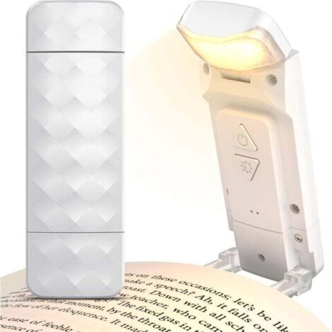 Lampe de lecture rechargeable pour lit – lampe orientable avec bras flexible, batterie intégrée 2000 mAh, sans fil et silencieuse (1/4)