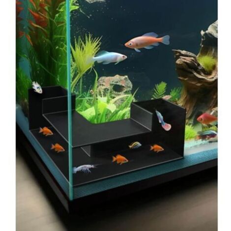 Tunnel d’Aquarium Décoratif en Résine – Cachette 360° avec 2 Entrées pour Poissons & Crevettes, Idéal pour Aquariums de 20 à 200 L (1/4)