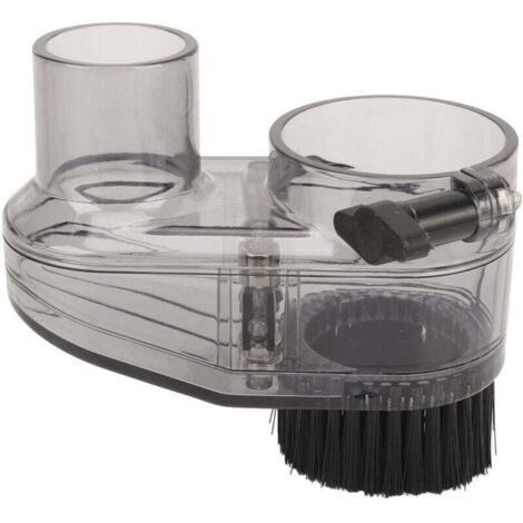 Chaussure anti-poussière pour fraiseuse CNC 52 mm – Botte transparente avec raccord tube 38 mm (1/4)