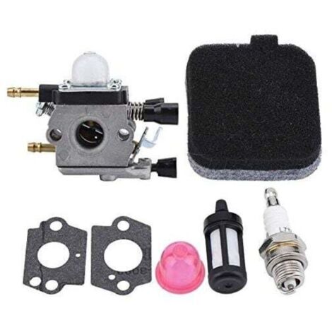 Carburateur de souffleur Stihl BG45, BG46, BG55, BG65, BG85, SH55, SH85 – Pièce de rechange compatible, en aluminium (1/4)