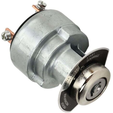 Interrupteur de démarrage à clé pour moteurs Kubota – Référence 183827, compatible D722, D902, D1005 à V1505 (1/4)