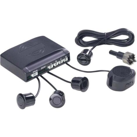Kit d’Aide au Stationnement Arrière Acoustique – Modèle S554402, câblé, avec capteurs de recul (1/2)