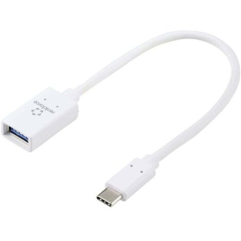 Adaptateur USB-C vers USB-A 3.0 – Câble tressé 20 cm, débit 5 Gbps, modèle V561183 (1/4)