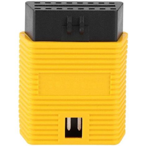 Adaptateur OBD2 à 16 broches pour diagnostic automobile – extension compatible ELM327, EasyDiag, GOLO, PRO3 – câble robuste noir (1/4)