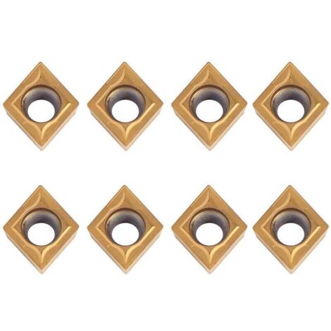 Plaquette de tournage en carbure CCMT09T304 CCMT32.5 – Lot de 10 pièces pour outil CNC, haute précision et durabilité