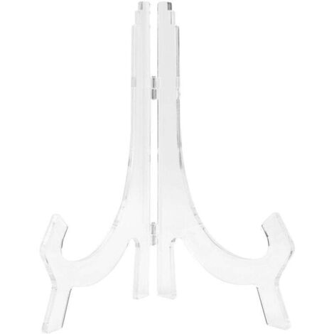 Support d’horloge rond en acrylique transparent – Support pour certificat, photo ou décoration intérieure, design élégant et robuste (1/4)