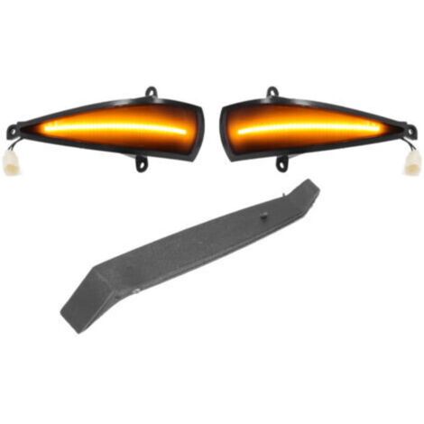Clignotants dynamiques LED ambrés pour rétroviseurs – Lot de 2 pièces compatibles Honda Civic 8e génération (2005–2011) (1/4)