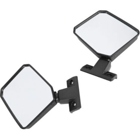 Rétroviseurs latéraux gauche et droit pour Toyota Land Cruiser Séries 70/75/78 (1985–2013) – Modèle court, compatible montage d’origine