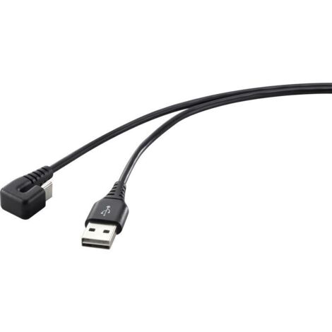 Câble USB 2.0 mâle USB-C vers mâle USB-A, 1 m, noir – RF-4609276 Y718262 (1/4)