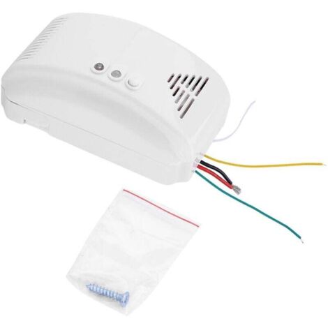 Détecteur d’alarme gaz naturel et GPL (propane/butane) pour camping-car et bateaux – Alimentation 12 V, certifié CE (1/4)