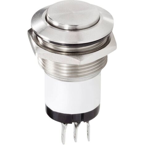 Bouton de sonnette mural en acier inoxydable Y320732 – Design sobre et résistant, finition brossée, compatible avec systèmes classiques (1/4)