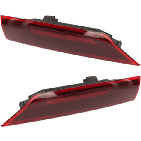 Feux LED Stop Haut Central – 2 unités, modèle 2009953, compatibles Ford Transit & Tourneo Custom (2012–2021), couleur rouge (1/4)