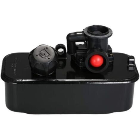 Carburateur avec réservoir de carburant pour tondeuse à gazon – Référence 499809 / 498809A / 494406, compatible, robuste (1/4)