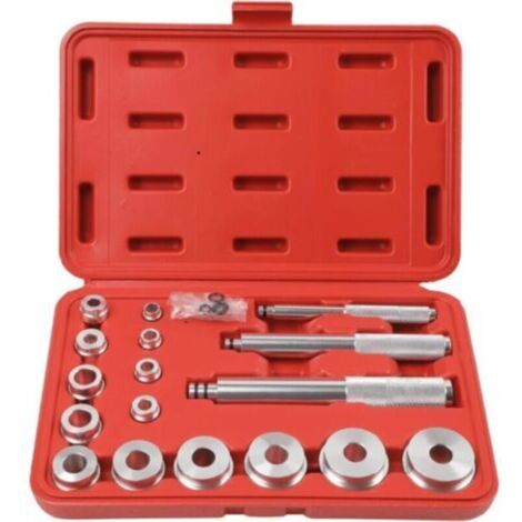 Kit d’installation et de démontage de roulements en aluminium – 17 pièces, haute précision, pour mécaniciens professionnels (1/4)