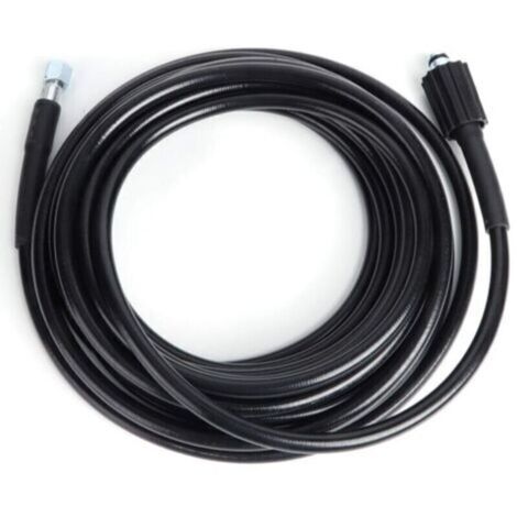 Tuyau haute pression 10 m – Raccord M14/M22 – Renforcé PVC, idéal pour nettoyage automobile professionnel et atelier garage (1/4)