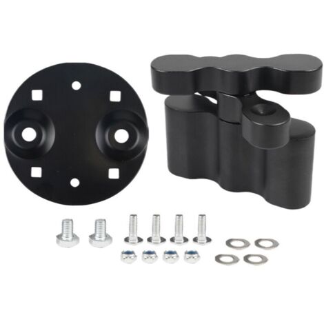 Support de fixation verrouillable pour réservoir carburant ou eau – Lot de 1, acier galvanisé, montage universel, sécurité renforcée (1/3)
