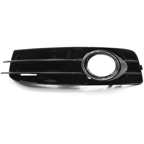 Grille de pare-chocs avant gauche pour Audi A3 8P (2009–2012), modèle S-line, avec cache et cadre de projecteur antibrouillard (1/4)