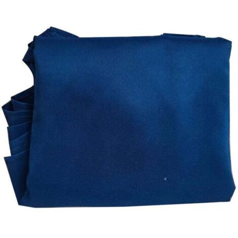 Housse de rechange pour parasol extérieur 6 branches – imperméable 3M, UV résistant, couleur bleue (1/4)