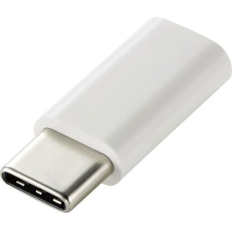 Adaptateur USB 2.0 : prise USB-C mâle vers micro-B femelle – Modèle A289312, câble compact et fiable pour charge et transfert (1/3)
