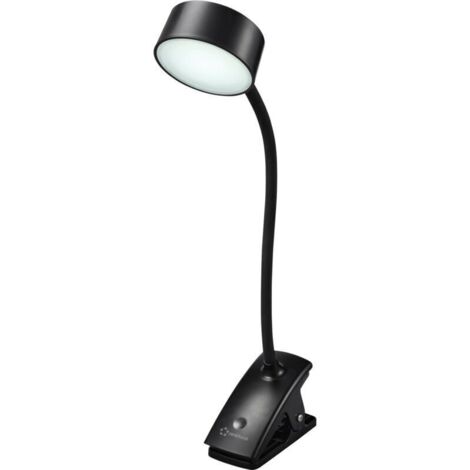 Spot LED à pince 2 W, noir, modèle RF-6053266, intégré, V588223
