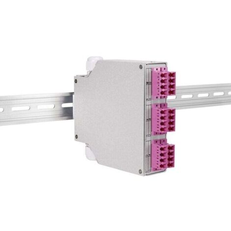 Boîtier d’épissure fibre optique gris – RF-3563952 – 1 unité, robuste et étanche, compatible FTTH (1/4)