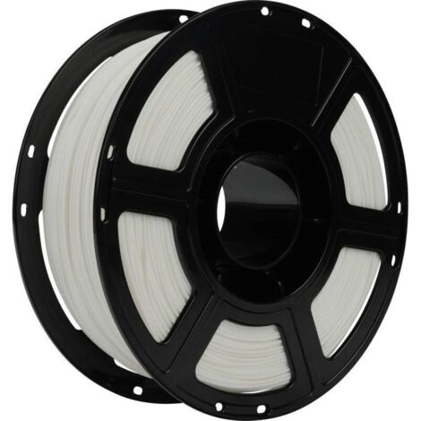 Filament PLA mat pour impression 3D – RF-6838902 – 1,75 mm, blanc, 1 kg (1/4)