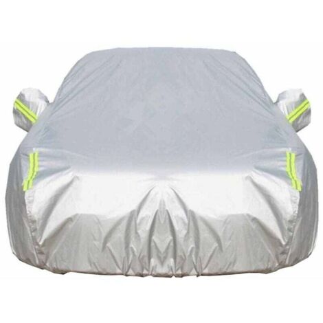Housse de voiture extérieure imperméable 190T – doublure coton respirant, protection UV et anti-poussière/neige – berline – modèle 4.151.71.5 (1/4)