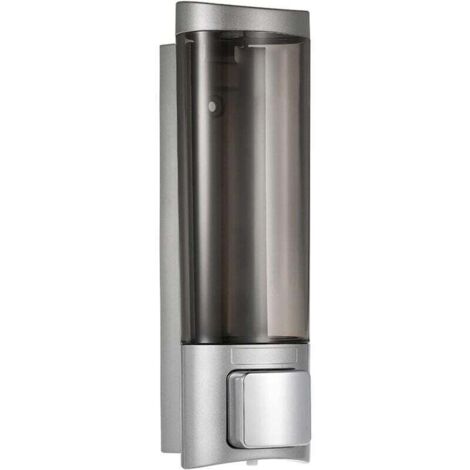 Distributeur de savon liquide mural 200 ml – design élégant, installation facile pour salle de bain, hôtel ou restroom (1/4)