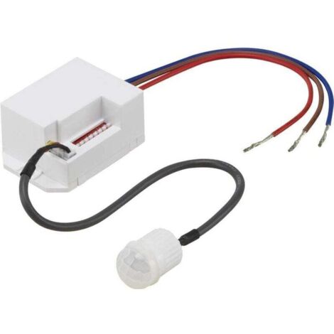 Détecteur de mouvement PIR encastré plafond 360° – Modèle 1362990, relais intégré, blanc, IP20 (1/3)