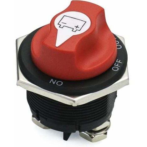 Rwoythk – Coupe circuit batterie 200A – Interrupteur amovible 12V-32V DC – Sécurité renforcée pour véhicules marins et terrestres - DC 200 A ON (1/5)