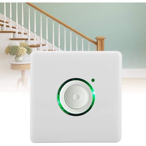 Temporizador, interruptor de cuenta regresiva de luz de pared con control táctil, temporizador de instalación expuesta con 16 tipos de duración de sincronización para luces (1/4)