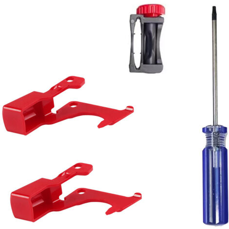 Interrupteur de rechange pour aspirateur Dyson V11 V10, bouton de déverrouillage amélioré pour Dyson V15 V11 V10 (2 interrupteurs + 1 bouton + 1 tournevis) (1/5)