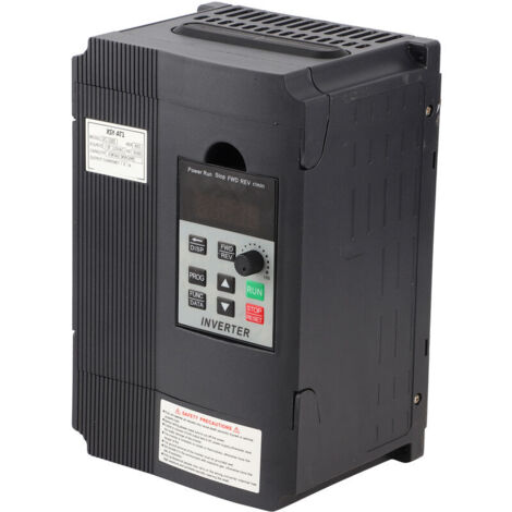 AIPERQ Contrleur de vitesse VFD à entranement à fréquence variable monophasé 220V pour moteur à courant alternatif triphasé 1.5kW (1/4)