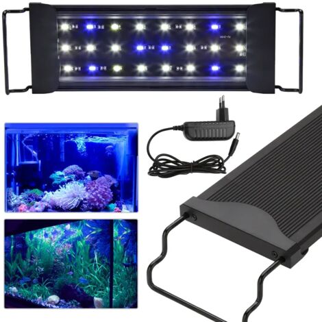 Éclairage d'aquarium à LED 12W Lampe de surface Universal Fit avec minuterie, 30-50cm (1/5)