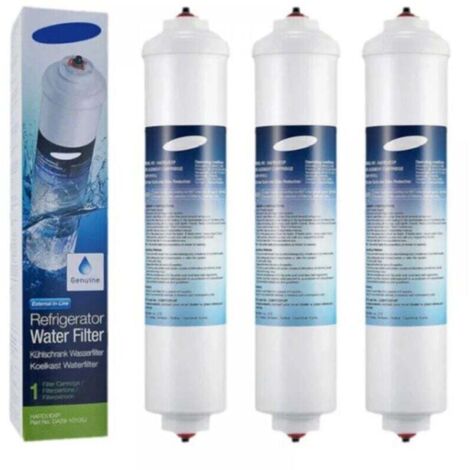 Lot de 3 Filtres à Eau d'Origine DA29-10105J-Pièces détachées pour réfrigérateur-Compatible Réfrigérateur/Congélateur AEG, Bosch, Samsung, Electrolux, Siemens et Autres Marques AIPERQ (1/4)