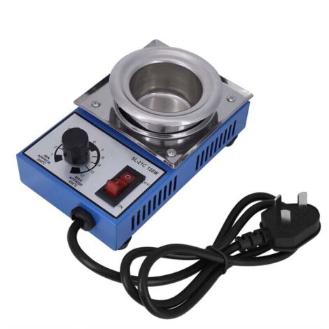 AIPERQ Jeffergarden Pot à souder 220V 150W, bain à dessouder 50mm ST-21C 450 degrés Max