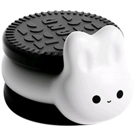 Veilleuse Enfant LED, Veilleuse Oreo Cookie Bunny pour enfants, Veilleuse en silicone pour enfants, Lampe de Chevet LED pour bébé Convient pour Décoration Jouets Cadeaux de vacances (1/5)