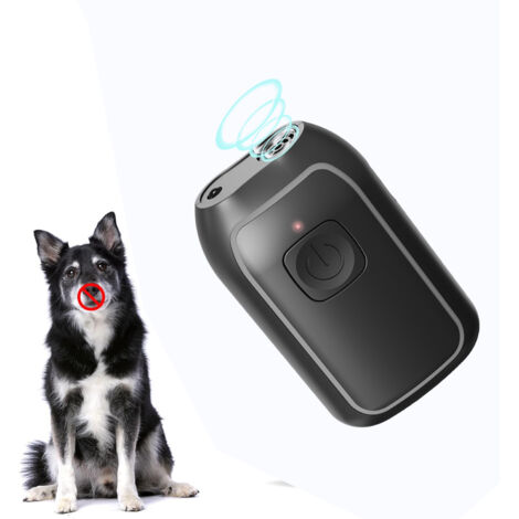 Puissant Boitier Ultrason Chien avec LED, Boitier Anti Aboiement Chien Ultrason pour Intérieur & Extérieur, Anti Aboiement pour Petits, Moyens et Grands Chiens (1/5)
